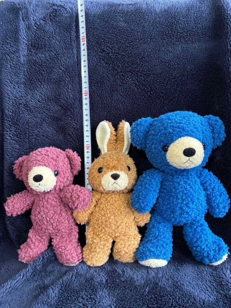 童心ぬいぐるみ（日本製）三体 お迎えお待ちしてます！