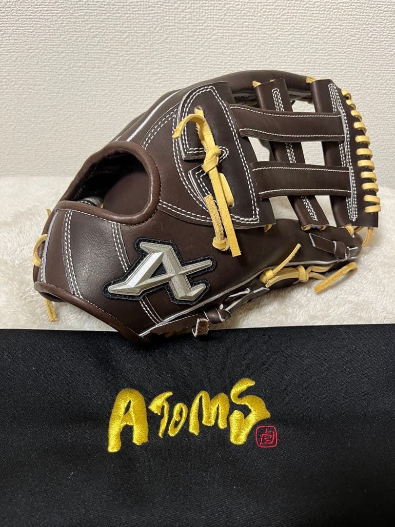 アトムズ　ATOMS　硬式　外野手用　グローブ ATOMS 野球 アトムズ 硬式用 グローブ グラブ 硬式グローブ 高校野球