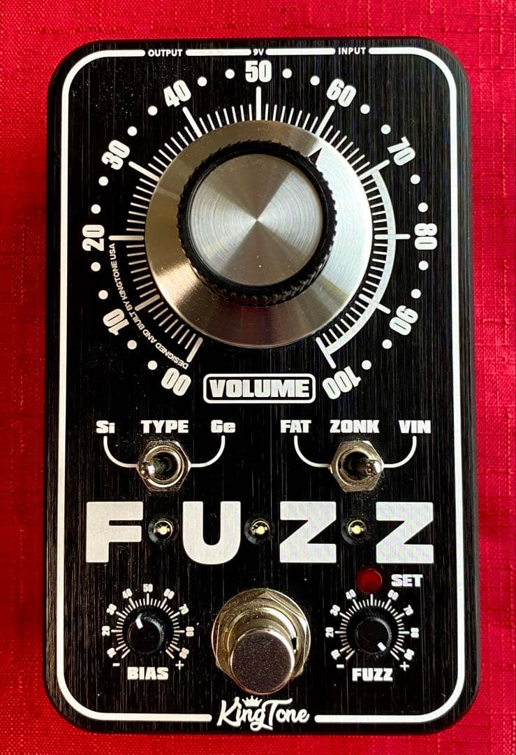 ギター KingTone Mini Fuzz V2 King Tone Guitar miniFUZZ v2