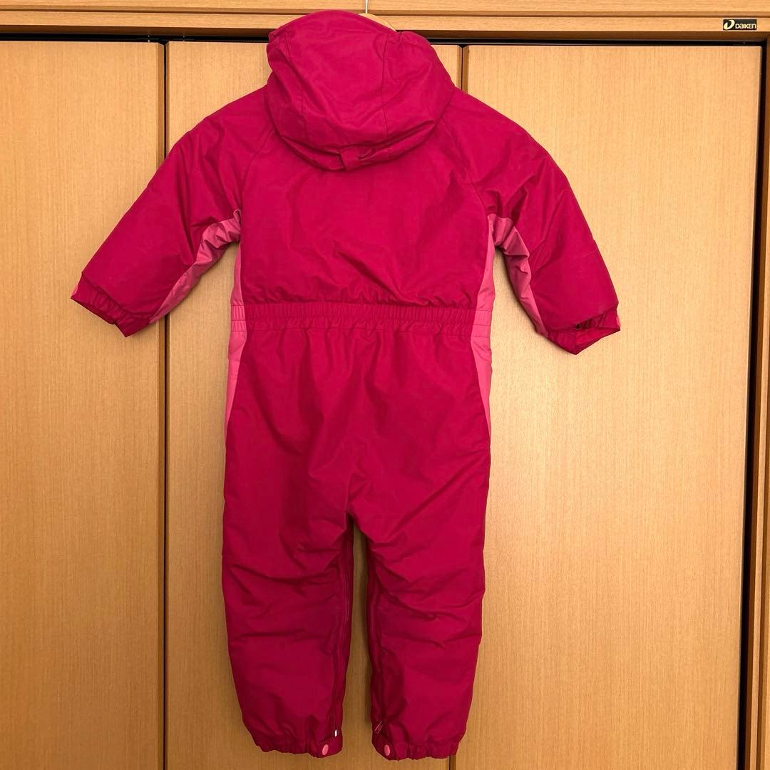 モンベル】子供用スキーウェア ピンク 100サイズ ジャンプスーツ