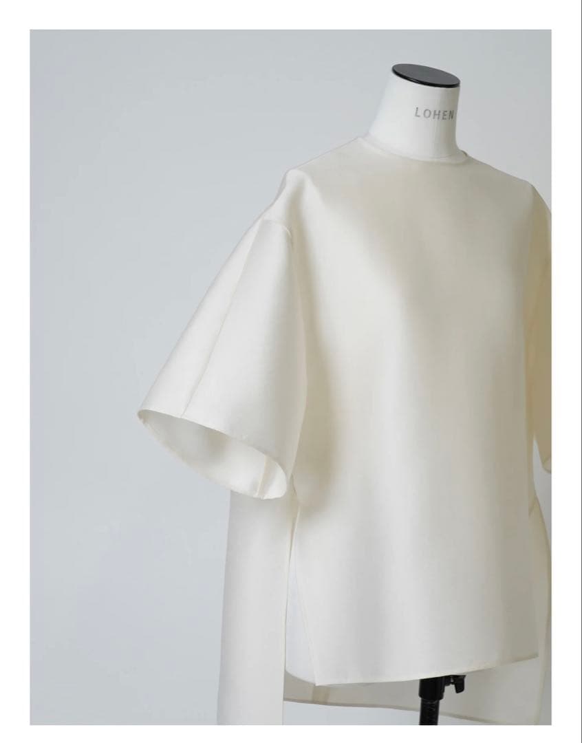 トップス LOHEN T -BLOUSE WHITE