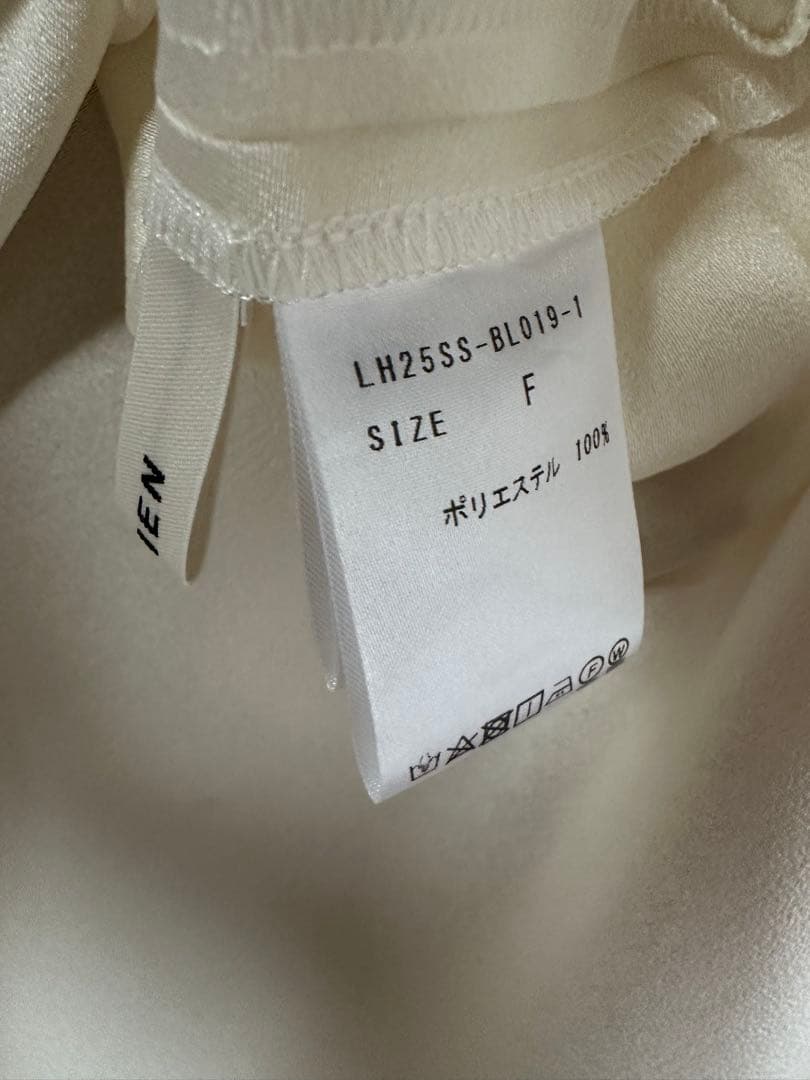 トップス LOHEN T -BLOUSE WHITE