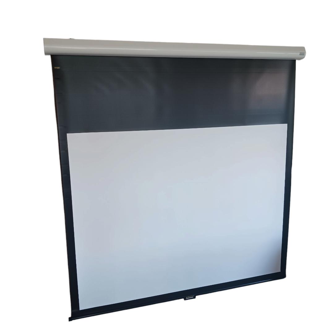 IZUMI 80インチ スプリングロールスクリーン IS-S80W 開封品