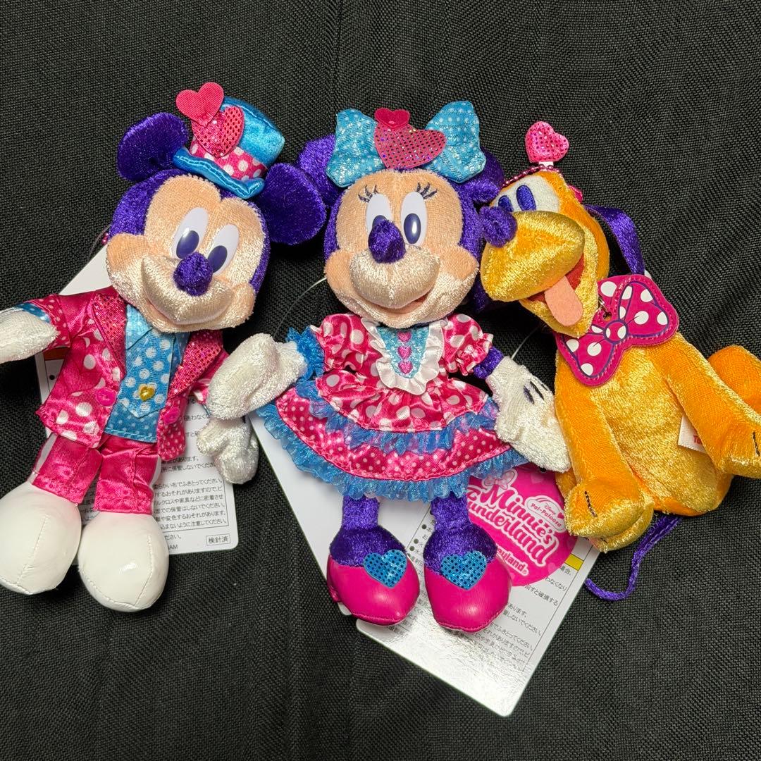 ミニーのファンダーランド パルパルーザ ぬいぐるみバッジセット