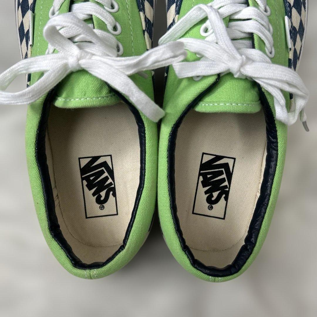 VANS Era Van Doren チェッカー/グリーン 27.5cm