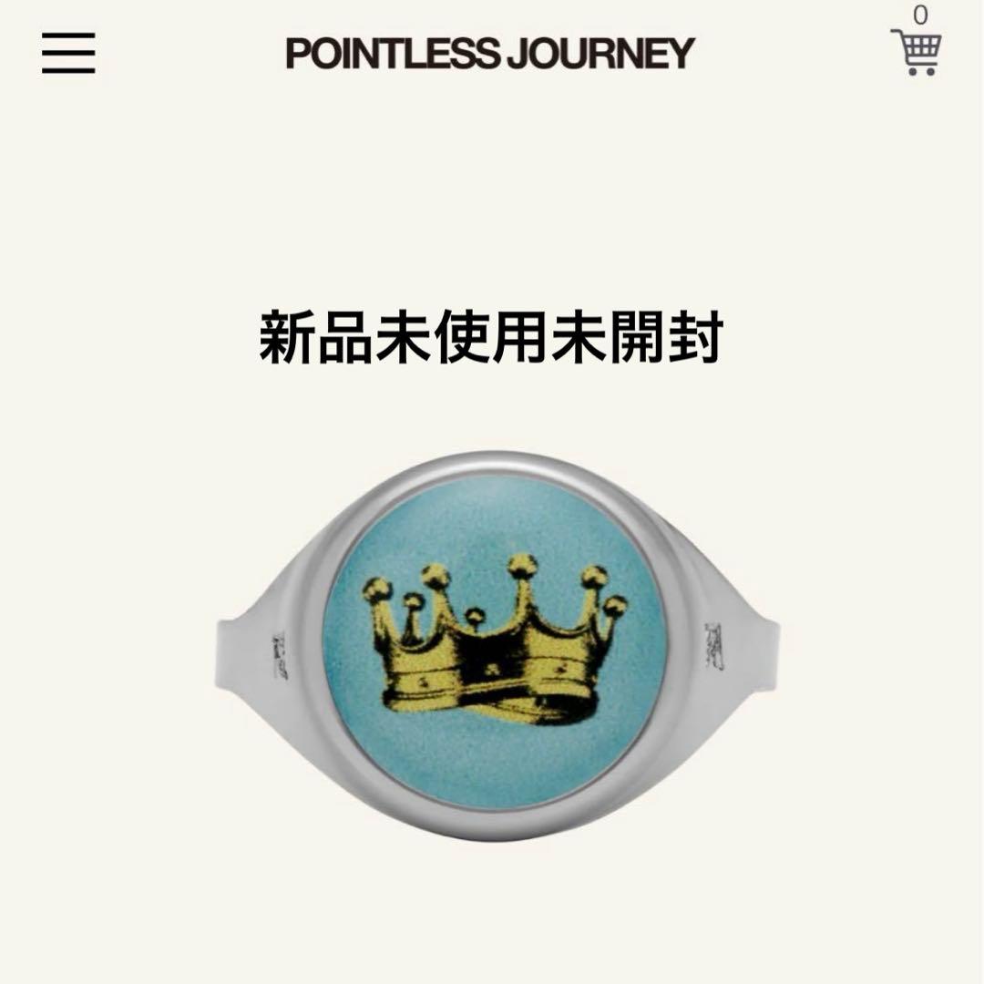 未使用】POINTLESS JOURNEY トイリング クラウンライトブルー - メルカリ