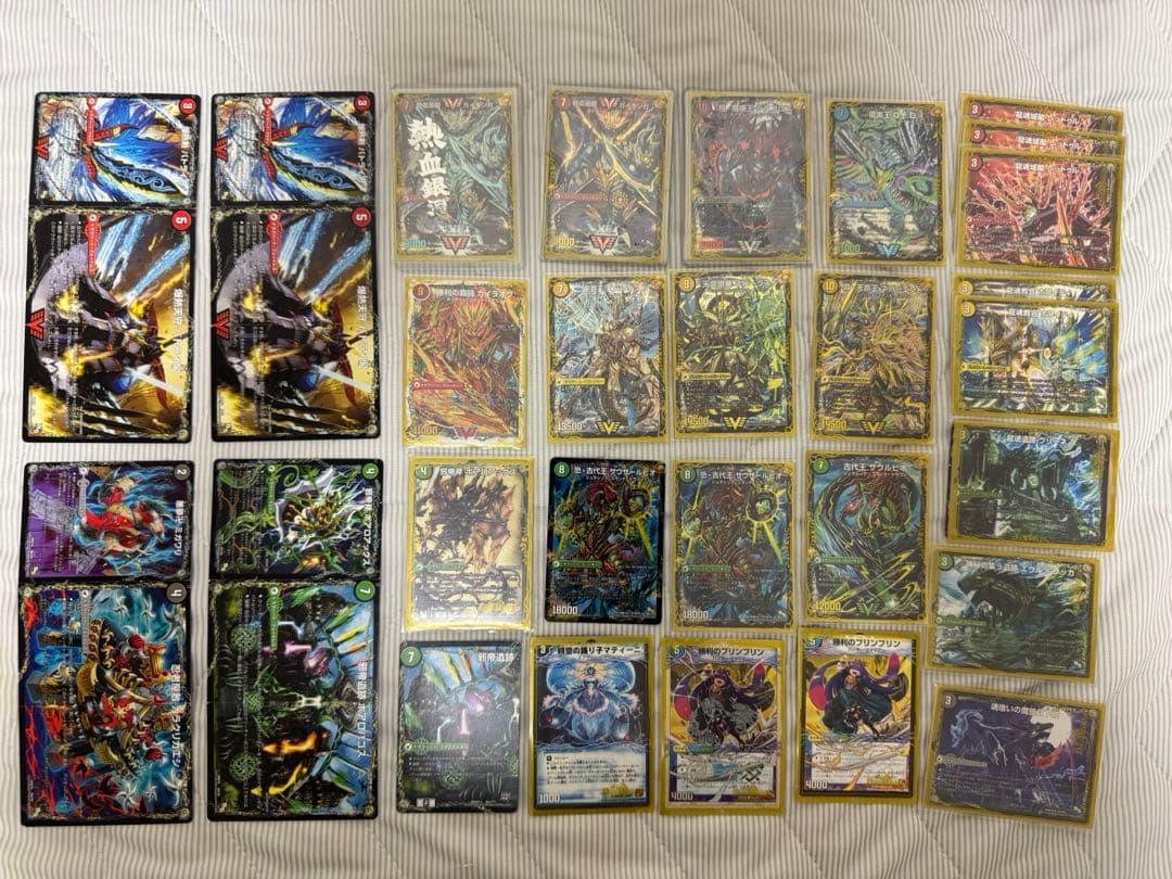 【デュエルマスターズ 】引退品 ボアロアックス 等 5デッキ＋スリーブ、ケース等