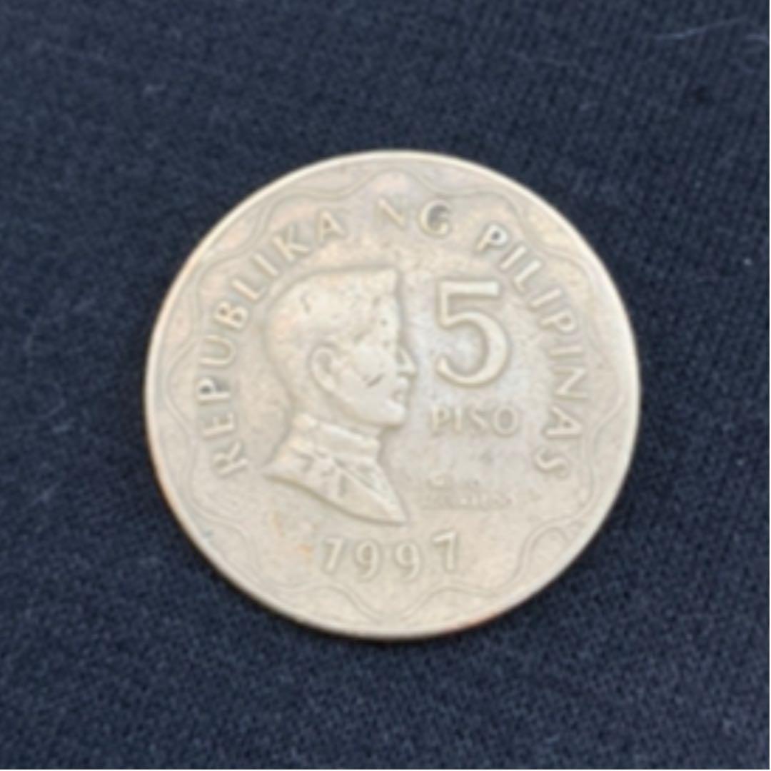 フィリピン 硬貨 5ペソ - メルカリ