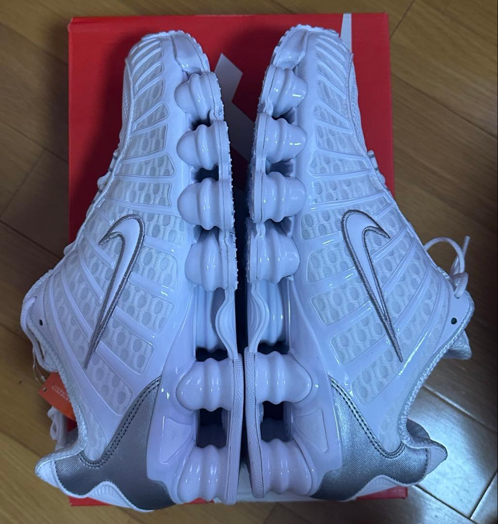 新品 NIKE SHOX TL ナイキ ショックス 27.5cm ホワイト
