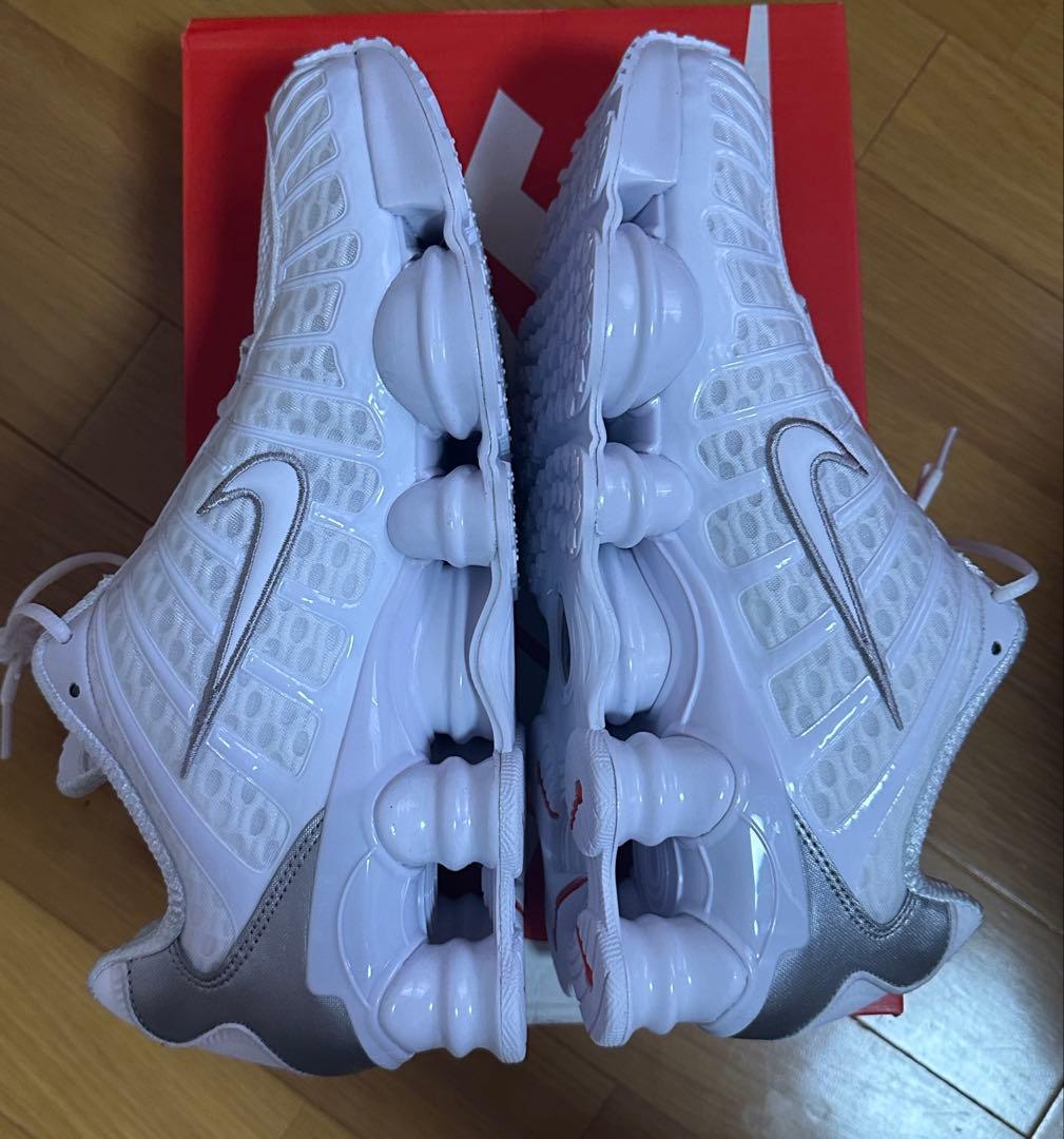 新品 NIKE SHOX TL ナイキ ショックス 27.5cm ホワイト