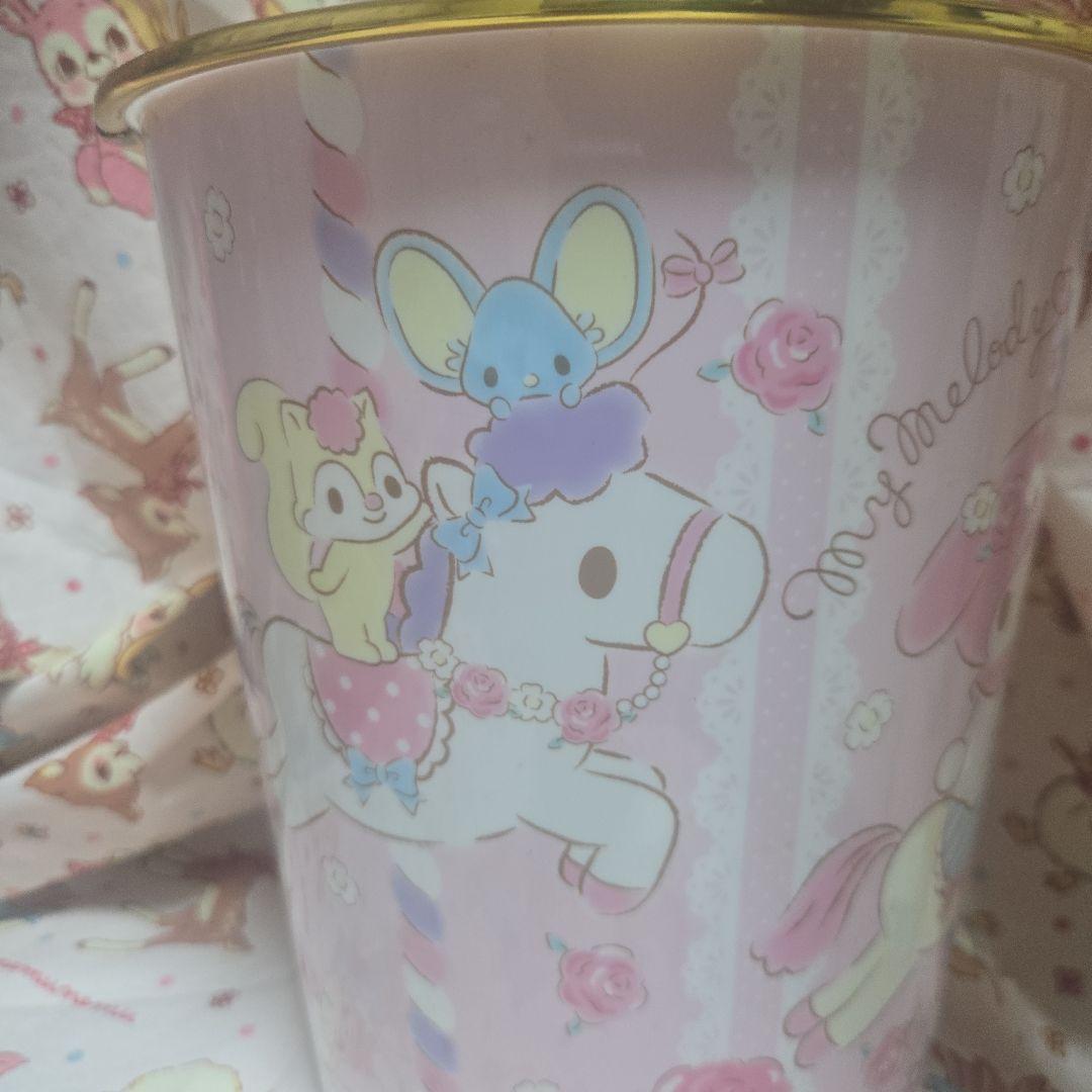 マイメロ　2016年　限定　ダストボックス　　フラット　りすくん　ピアノ　ピピ