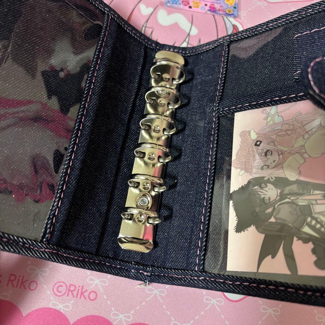 MERING メリング シール帳 デニム イチゴ うさぎ バインダー - メルカリ