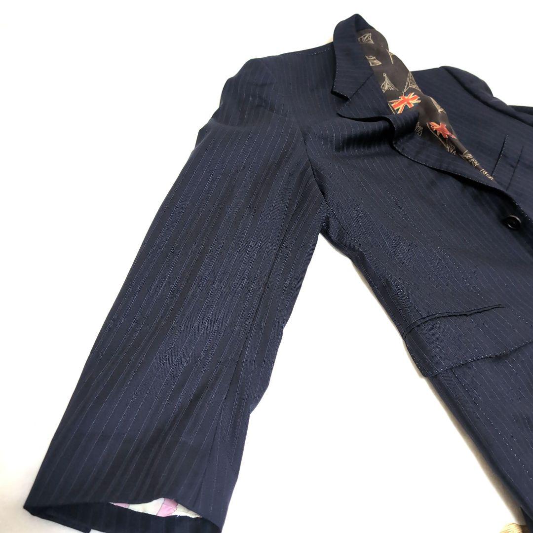 Paul Smith テーラード ベスト ロロピアーナ 紺 セットアップ - メルカリ