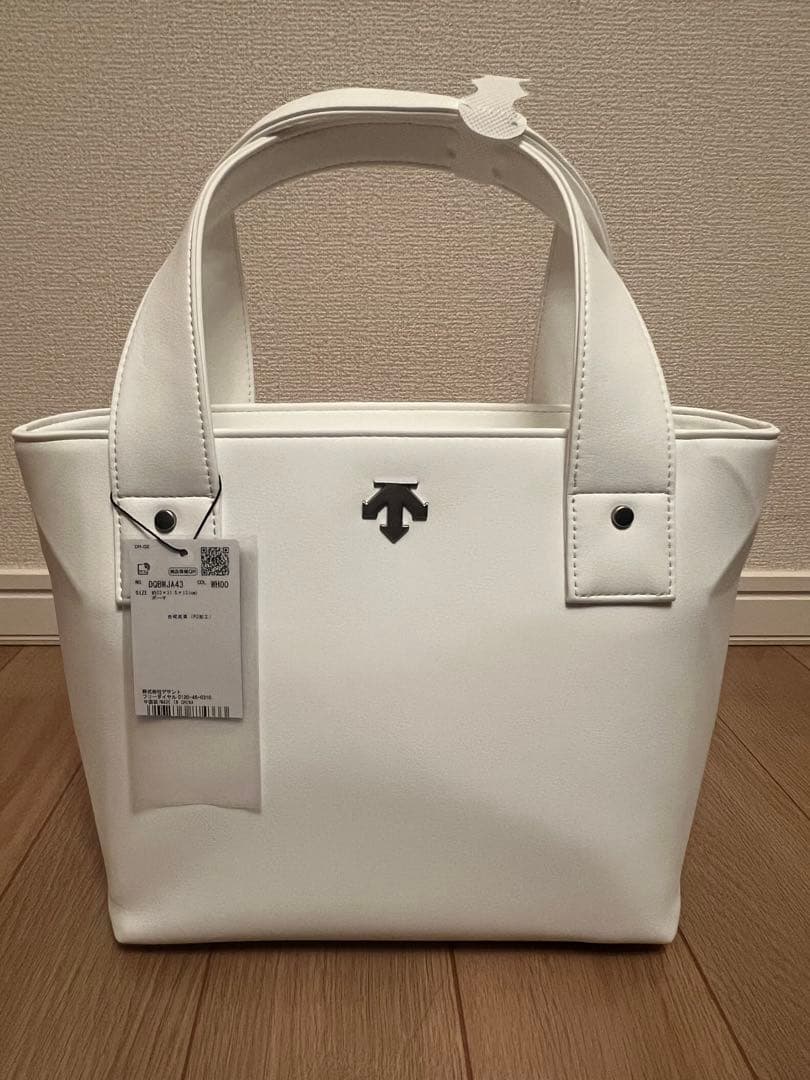 神白シリーズ　ホワイト 合成皮革 カートバッグ ルーツ カートバッグ ホワイトレザー｜ルーツゴルフオフィシャルショップ