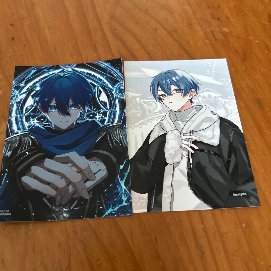 めろぱか サムライ翔 ブロマイド2点セット - メルカリ