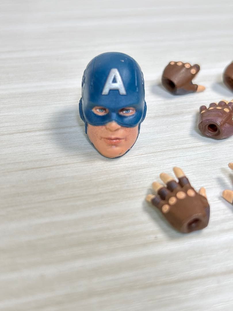 キャプテンアメリカ カスタム品 パーツセット フィギュア figure