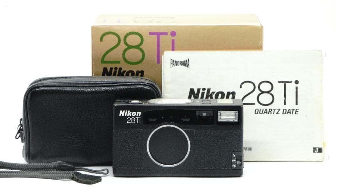 【X2127】Nikon 28 Ti ブラック ニコン コンパクトフィルムカメラ Nikon 28Tiを徹底解説。作例から中古価格・使い方まで | ONE SCENE