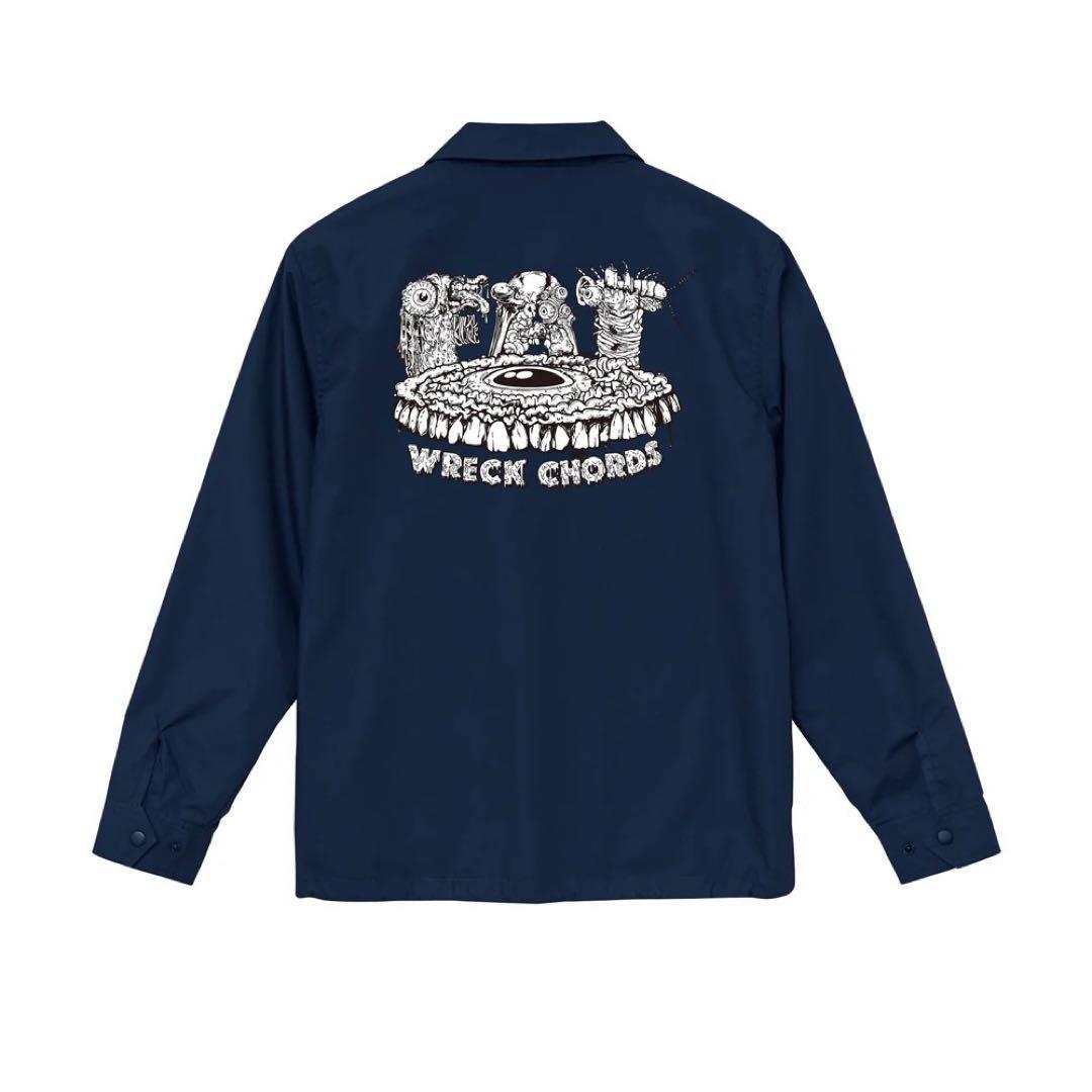 FAT WRECK CHORDS コーチジャケット hi standard 紺 - メルカリ