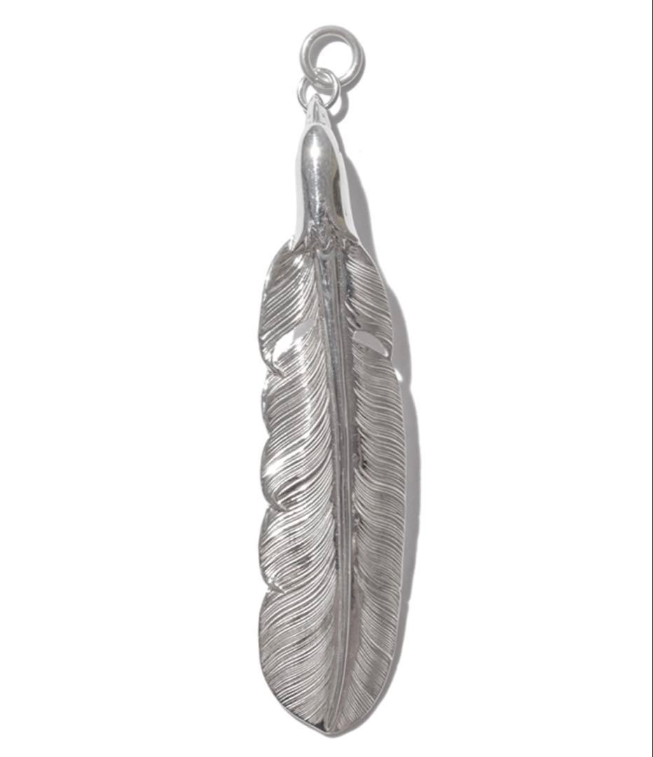 LARRY SMITH イーグルヘッドフェザー ラリースミス LARRY SMITH(ラリースミス)フェザーネックレストップ EAGLE HEAD