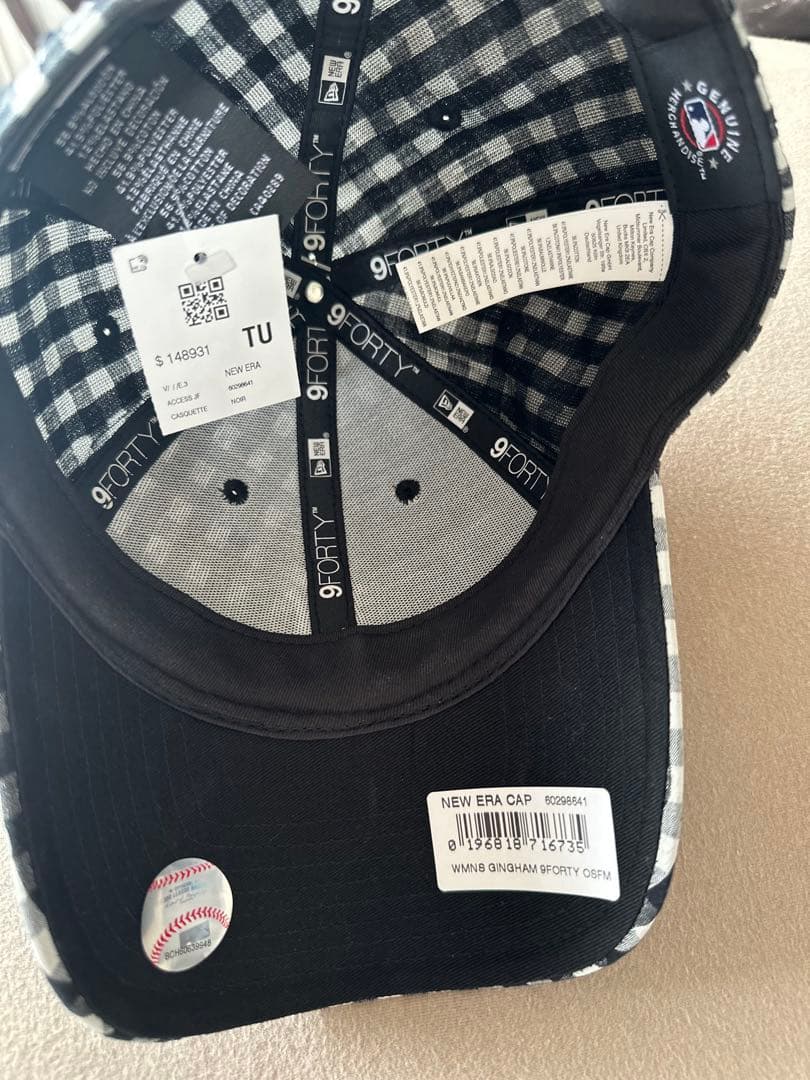 New Era ニューヨーク・ヤンキース ギンガムチェックキャップ - メルカリ