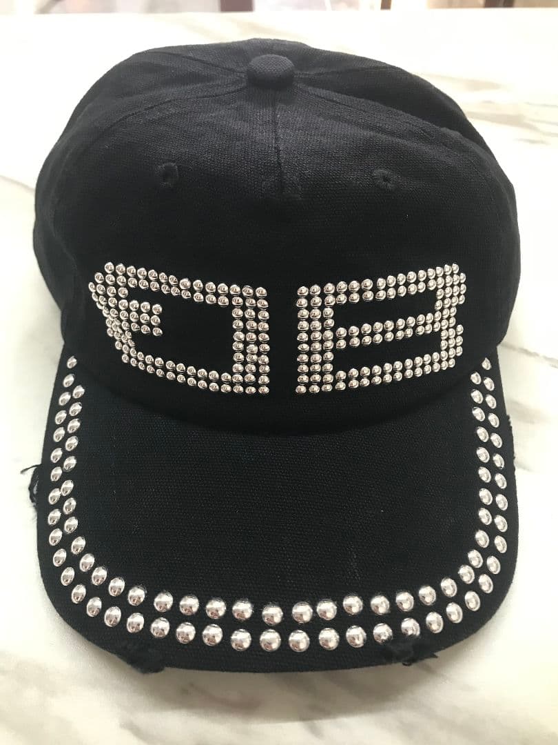 未使用 BEEDEN BD STUDS DAMAGE CAP BLACK #04 BD STUDS DAMAGE CAP – BEEDEN