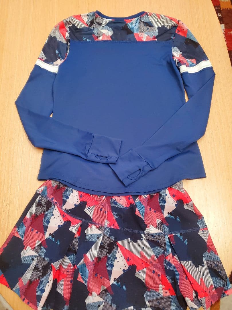 lija長袖S/P&スコートXS上下セット(リージャ) ロゴ入り S/P リジャ