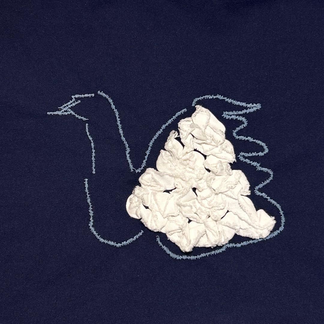 ミナペルホネン mina perhonen レッスンバッグ トート 白鳥 スワン