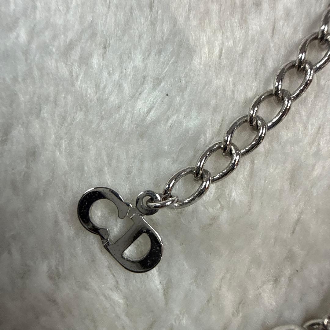 クリスチャンディオール 南京錠パドロックネックレス シルバー - メルカリ