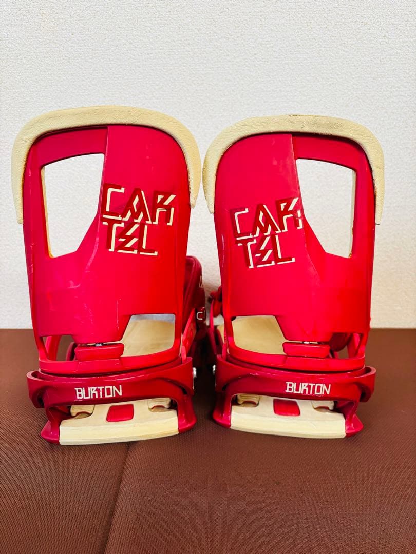 shigeさん専用【美品】Burton Cartel ビンディング レッド shigeさん専用【美品】Burton Cartel ビンディング レッド