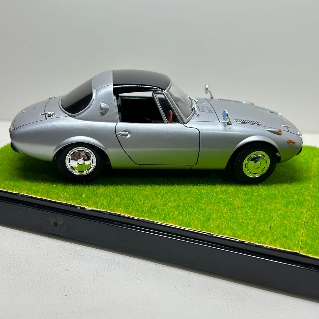 プラモデル 完成品 HONDA S600 TOYOTA S800 1/24