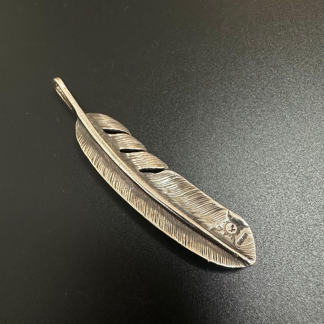 美品】FIRST ARROWS K18透かしマーク付フェザー 75mm - アクセサリー価格