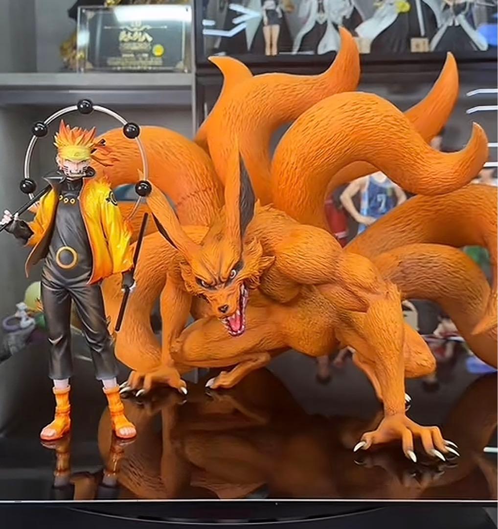 九尾 クラマ ナルト NARUTO フィギュア ガレージキット - メルカリ