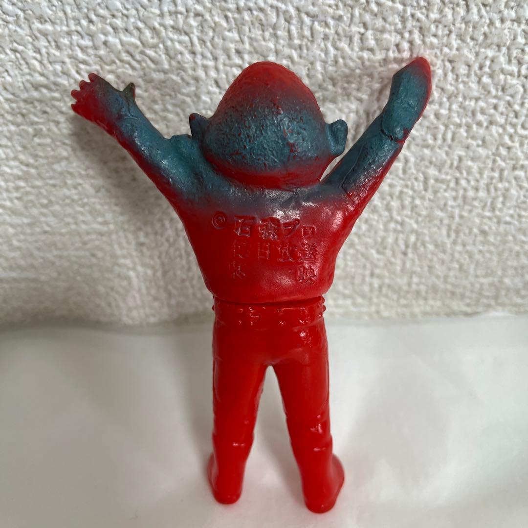 ⚠️貴重・昭和レトロ　仮面ライダー　モグラング　ミニソフビ　旧バンダイ　ポピー製