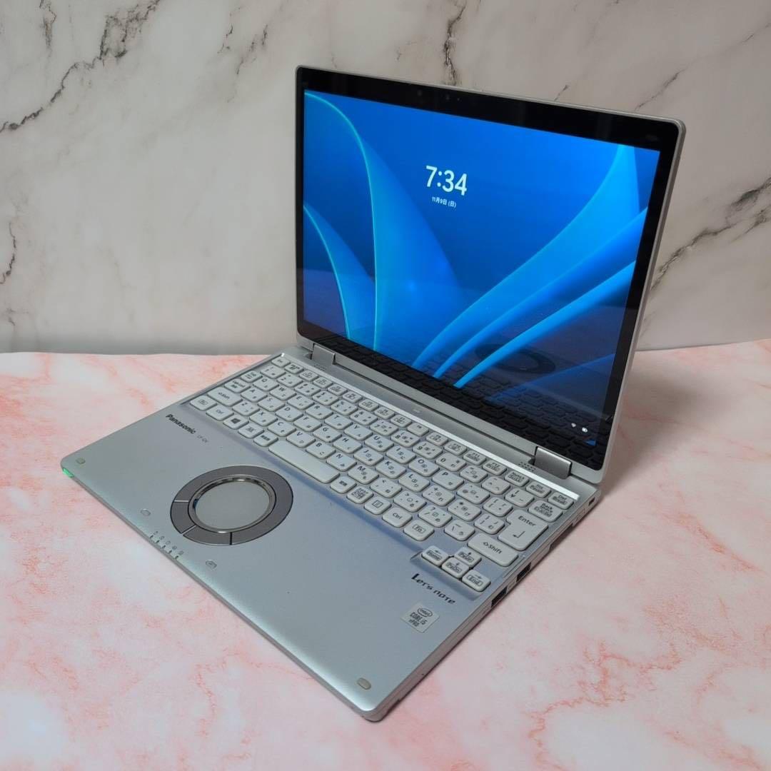 パナソニック ノートPC CF-QV9 Win11 10世代 2in1 タッチ 中古パソコン】Panasonic CF-QV9 中古 レッツノート Office Win11 2in1