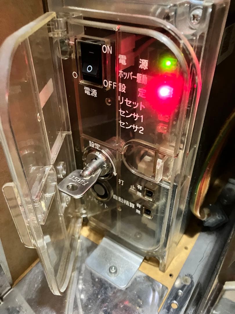 パチスロ実機　新鬼武者Z 不要機、カウンター付き