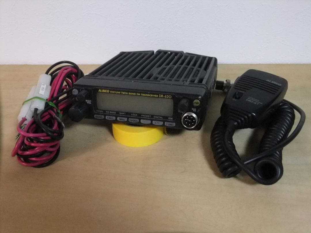 ☆アルインコ　144/430MHz帯モービル機　DR-620DV（現状渡し）☆ アルインコ「DR-620シリーズ」のリコール、「DR-735シリーズ」の無償