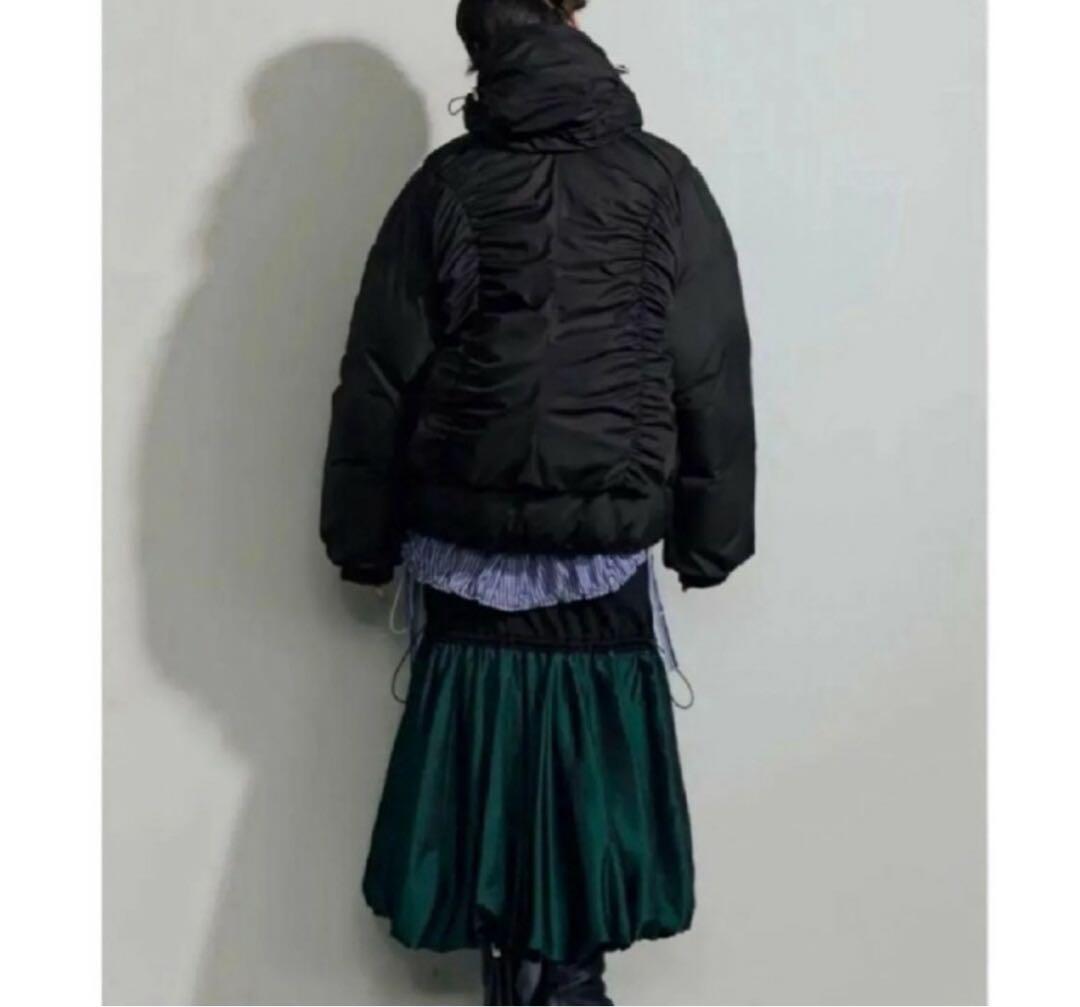 un3d ギャザー入りダウンジャケット - メルカリ