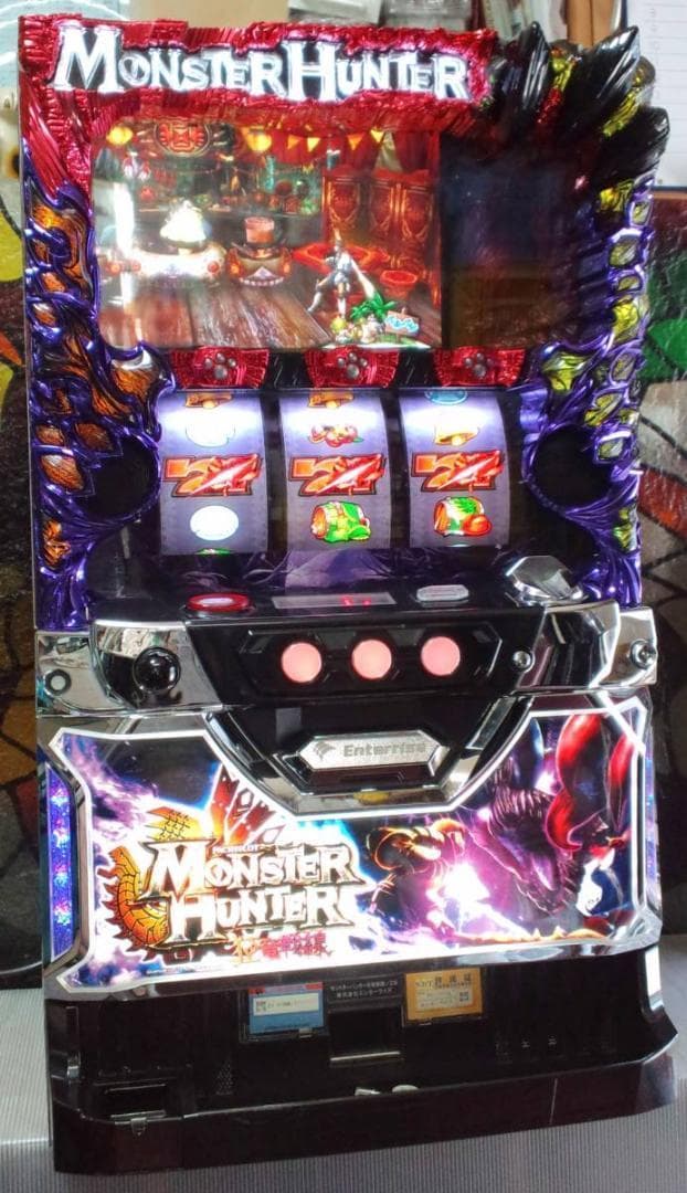 【パチスロ実機】エンターライズ★モンスターハンター～狂竜戦線～【不要機付】