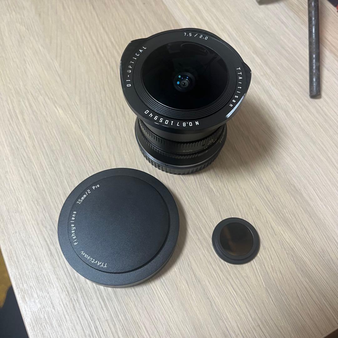 TTArtisan 7.5mm f2 fisheye ニコンZ