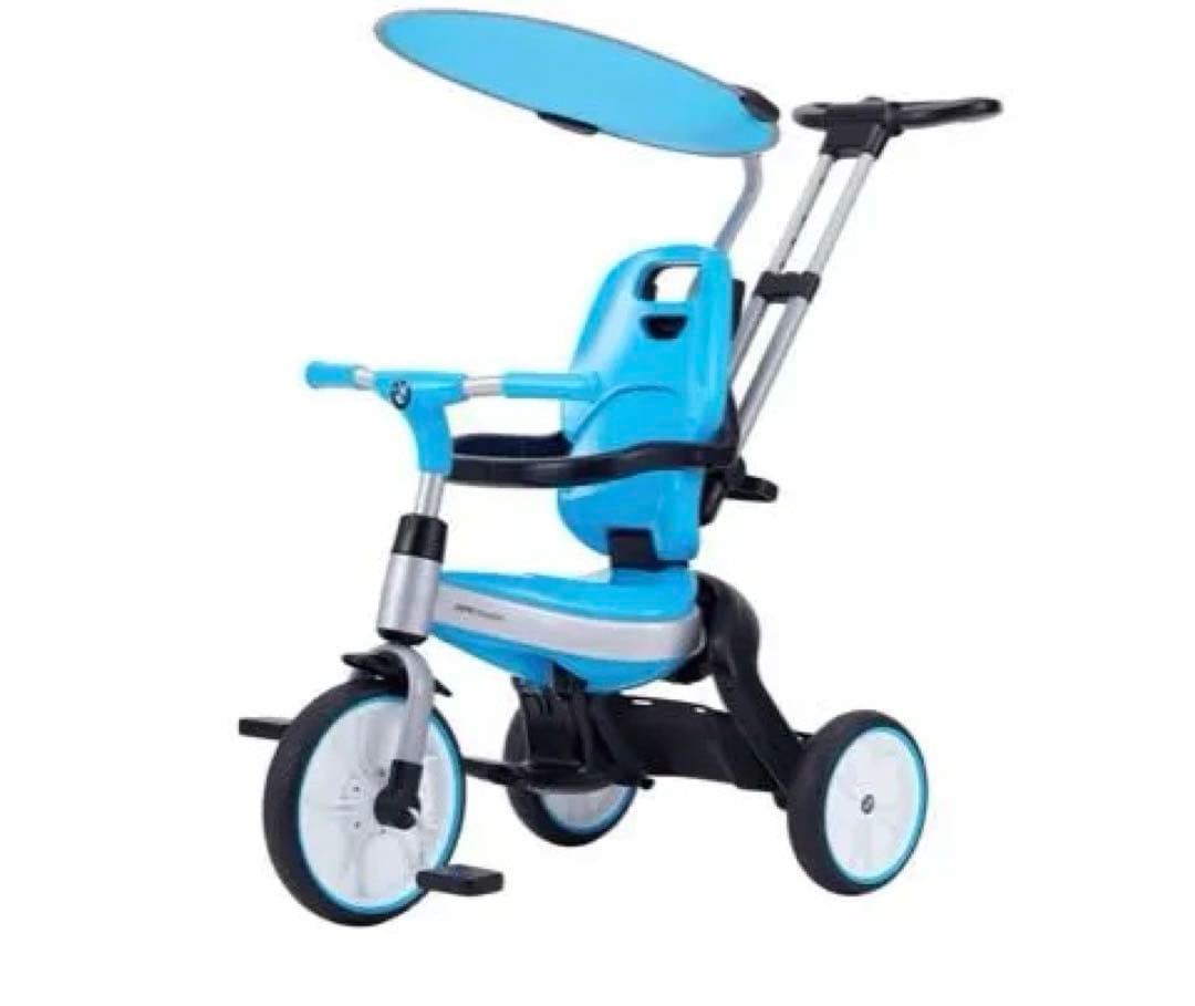 BMW 三輪車 ピンク 日よけ付き　正規ライセンス