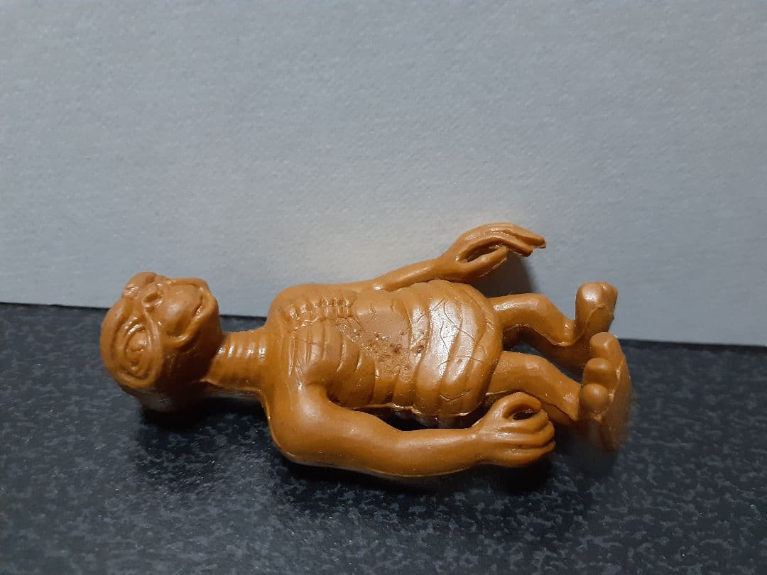 【激レア】E.T. 両手下げ 消しゴム 茶色 軟質素材