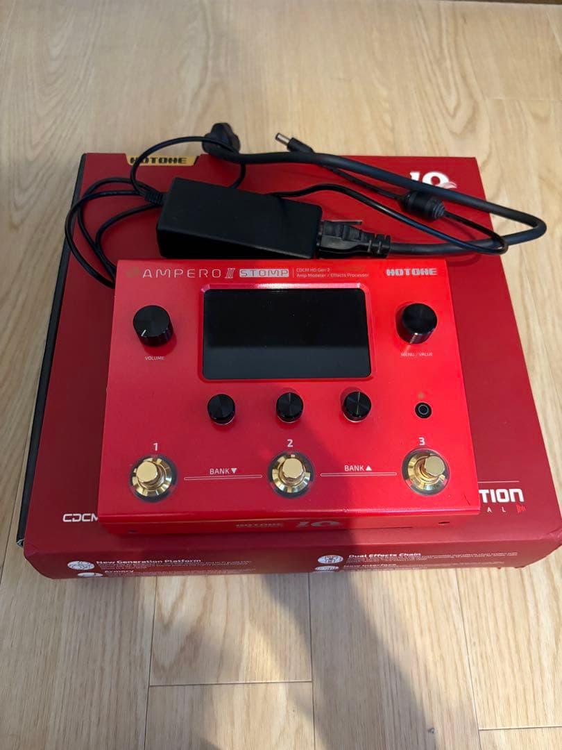 ギター HOTONE AMPERO2 STOMP HOTONE | AMPERO Ⅱ STOMP | マルチ・エフェクター | 製品情報