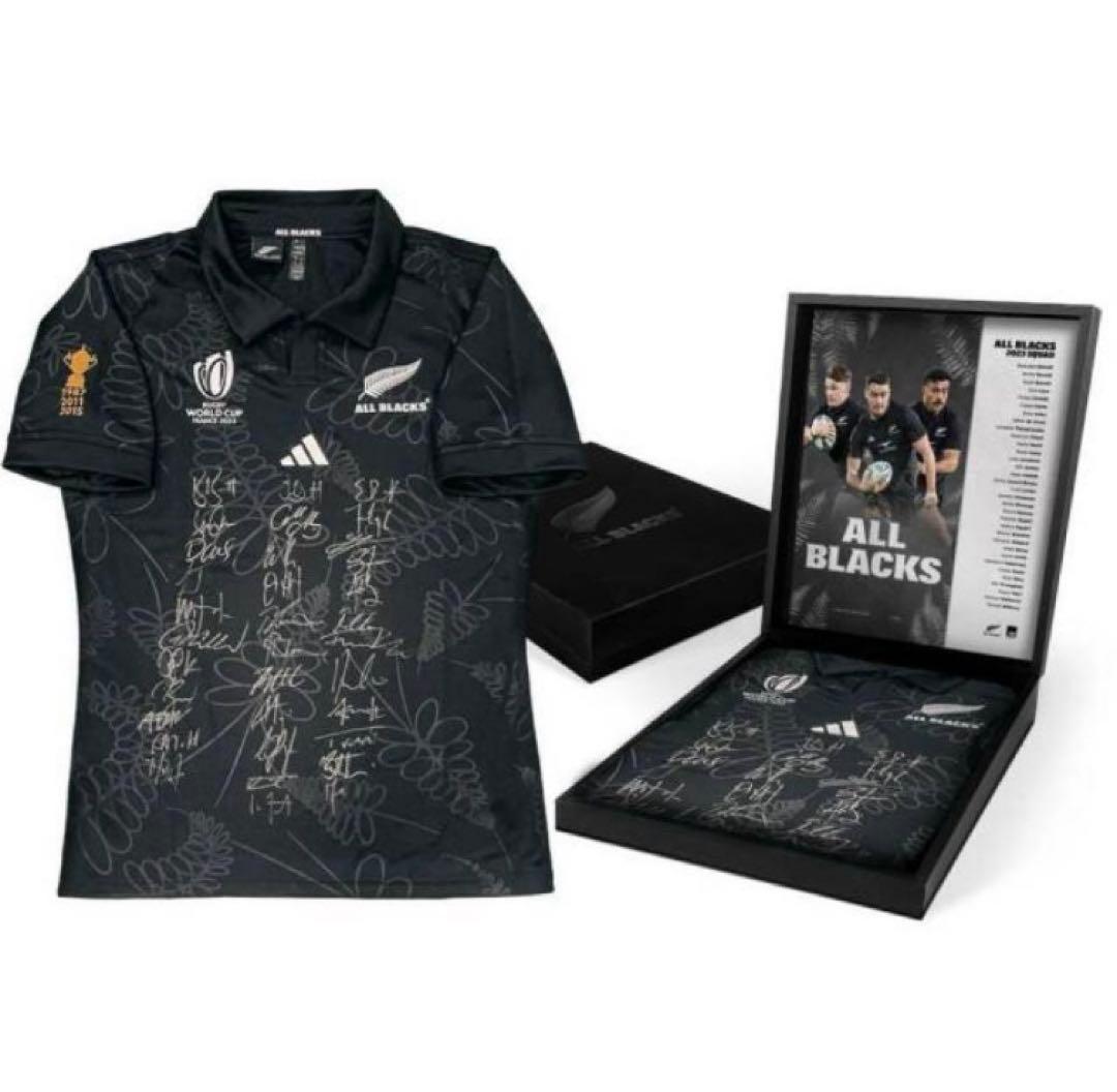 オールブラックス RWC2023 チーム 直筆サインジャージ 限定Box - メルカリ