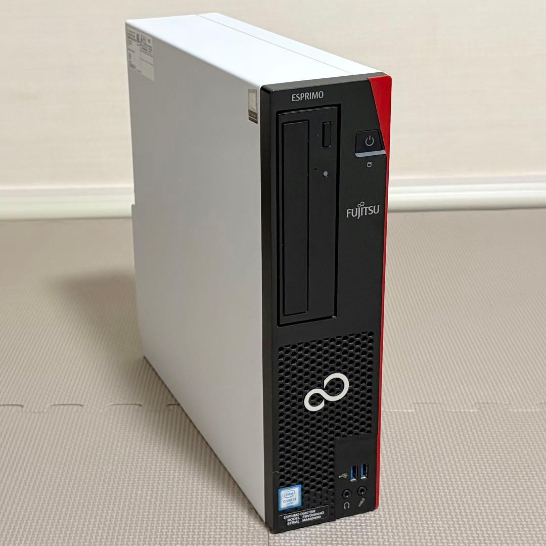 【美品】富士通 ESPRIMO D587【i5/SSD256GB/8GB】 Amazon.co.jp: 富士通 ESPRIMO D587/RX Core i5-7500 3.4GHz 8GB 256GB