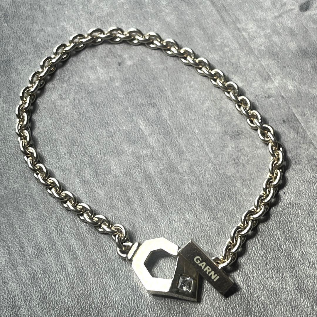 廃盤品　GARNI Crockery bracelet silver925 GARNI - 【お取り寄せ注文可能】Crockery Chain Bracelet_L | ACRMTSM