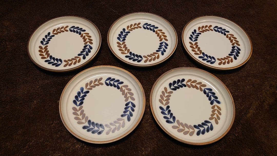 古伊万里　伊万里瀬戸焼　中皿　色絵　５客 古伊万里 色絵 金襴手 膾皿 5客 古伊万里 金襴手 色絵 江戸中期