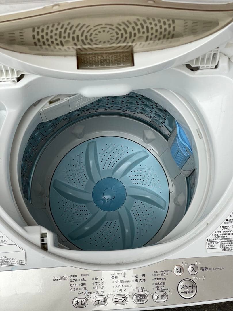 TOSHIBA STAR CRYSTAL DRUM 洗濯機 本体5kg