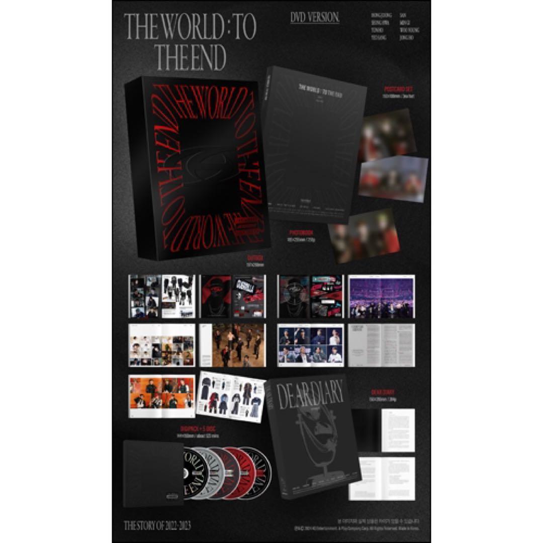 ATEEZ/THE WORLD: TO THE END DVD 日本語字幕 ATEEZ/THE WORLD: TO THE END