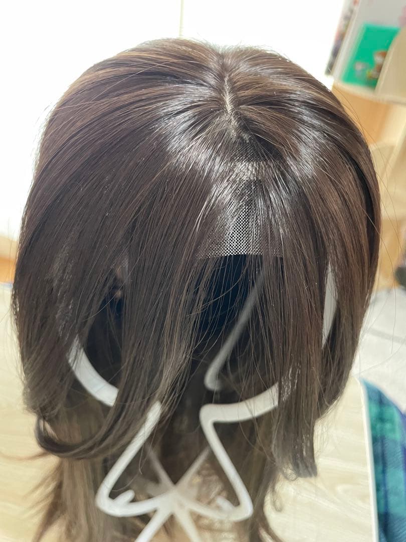 ロング フルウィッグ 「天使のベースウィッグ」 Lサイズ ダークラテ