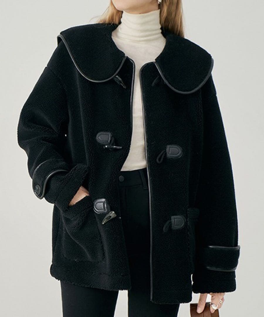 【Fano Studios】ワイドカラー ミドルダッフルコート Fano Studios（ファノ ストゥディオズ）の「ワイドカラー ミドル